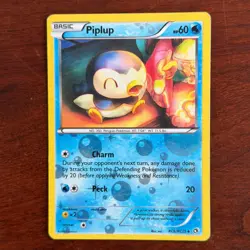 Piplup RC6/RC25 Uncommon Legendary Treasures Radiant Collection Pokemon Card - Image 1