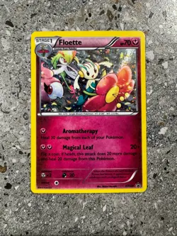 Pokemon TCG Cards Floette XY139 Black Star Promo Holo EXC-NM - Image 1