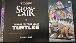 Secret Lair x Teenage Mutant Ninja Turtles VHS Villains Non-Foil Edition SEALED - Image 1