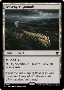 Scavenger Grounds [Murders at Karlov Manor Commander] Magic MTG - Image 1