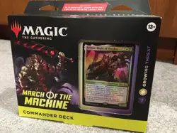 MTG: Growing Threat - March of the Machine Commander Deck Sealed - Image 1