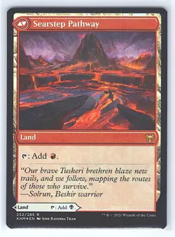BLIGHTSTEP PATHWAY 252 RARE KALDHEIM MAGIC: THE GATHERING FOIL NM - Image 2