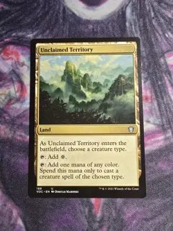 Unclaimed Territory Commander: Innistrad: Crimson Vow Regular - Image 1