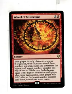 MTG SkeenAB Wheel of Misfortune from Commander Legends. NM. - Image 1