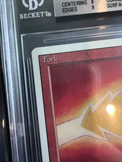 Revised Fork BGS 8.5 Graded Magic MTG (0419) -magicgraders- - Image 3