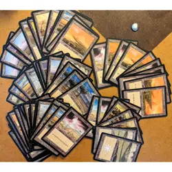 Vintage Old 93/97 Border Basic Land Lot 250+ MTG Magic The Gathering MP/HP *READ - Image 2