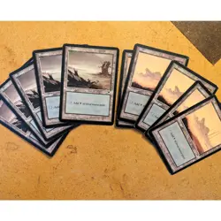 Vintage Old 93/97 Border Basic Land Lot 250+ MTG Magic The Gathering MP/HP *READ - Image 3