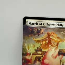 March of Otherworldly Light 441 Borderless Nils Hamm Kamigawa Neon Dynasty MTG - Image 4