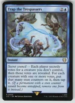 Trap the Trespassers Normal R The Lord of the Rings 25 NM - Image 1