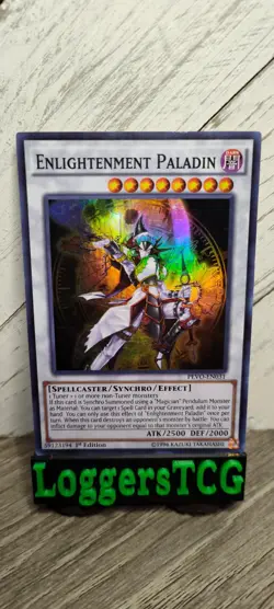Yu-Gi-Oh! Enlightenment Paladin / PEVO EN031 1st Edition MP - Image 1