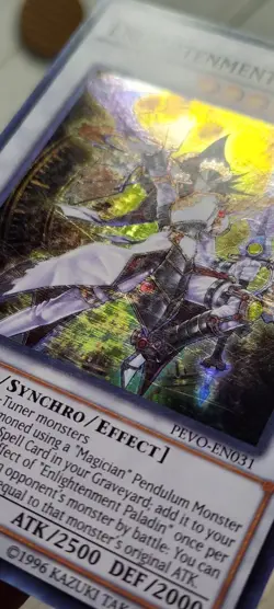 Yu-Gi-Oh! Enlightenment Paladin / PEVO EN031 1st Edition MP - Image 2