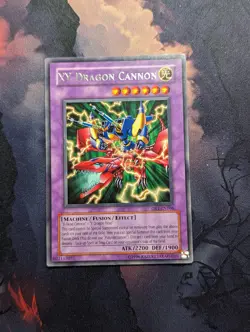 XY-Dragon Cannon DR1-EN106 Rare Yugioh Card - Unlimited - VLP/LP - Image 1