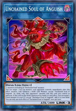 Unchained Soul of Anguish BLMM-EN158 1st ED Yu-Gi-Oh! ULTRA RARE - Image 1
