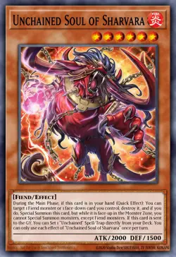 Unchained Soul of Sharvara MP24-EN215 1st ED Yu-Gi-Oh! ULTRA RARE - Image 1