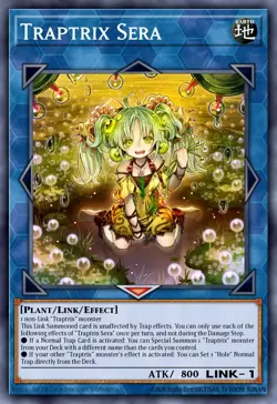 Traptrix Sera RA04-EN075 1st ED Yu-Gi-Oh! SUPER RARE - Image 1