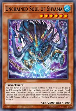 Unchained Soul of Shyama MP24-EN216 1st ED Yu-Gi-Oh! ULTRA RARE - Image 1