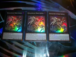 3x Officiator of Doom Samuel 1st Edition Super Rare BLZD-EN089 Yu-Gi-Oh! - Image 1