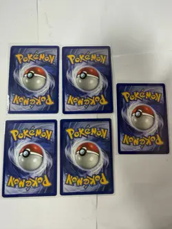 Vintage Pokemon WOTC Lot 50 Cards Base Fossil Jungle Rocket 1st Edition MP-DMG - Image 5