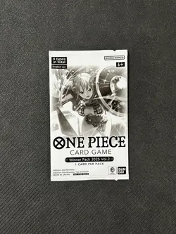 One Piece Card Game Tournament Pack 2025 vol 2 Winner Pack Sealed - Image 1