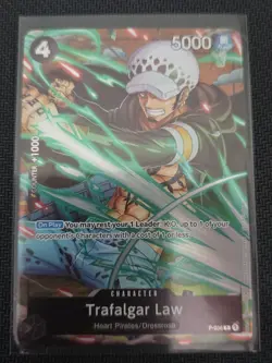 P-038 Trafalgar Law Promo - One Piece TCG Card Game - Event Pack Vol.4 English - Image 1