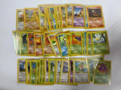 Vintage Pokemon WOTC Lot Of 70 Cards Base Set 1 2 Fossil Jungle Rocket LP-MP - Image 1