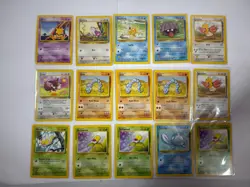 Vintage Pokemon WOTC Lot Of 70 Cards Base Set 1 2 Fossil Jungle Rocket LP-MP - Image 3