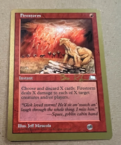 Firestorm - Championship Deck - MTG - Magic the Gathering - SB - 1998 - Image 1