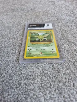 syther 55/105 graded Pokemon Card Ace Grading Near Mint 8 - Image 5