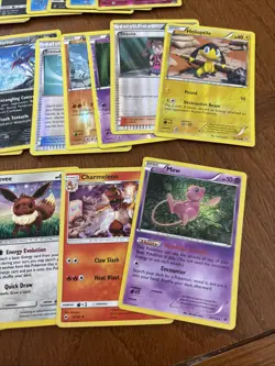Pokemon 90 Reverse Holo and Holo Lot MEW CHARMELEON KELDEO EEVEE - Image 2