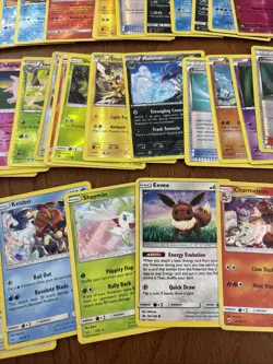 Pokemon 90 Reverse Holo and Holo Lot MEW CHARMELEON KELDEO EEVEE - Image 3