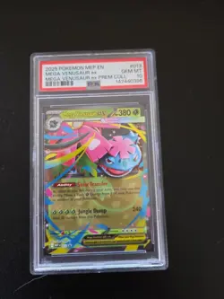 Pokemon Mega Venusaur EX Premium Coll Promo PSA 10 Gem Mint - Image 1
