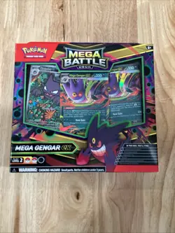 Pokemon Mega Gengar ex Mega Battle Deck Factory Sealed New TCG Box - Image 1