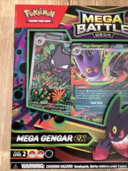 Pokemon Mega Gengar ex Mega Battle Deck Factory Sealed New TCG Box - Image 2