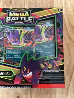 Pokemon Mega Gengar ex Mega Battle Deck Factory Sealed New TCG Box - Image 3
