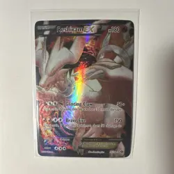 Reshiram EX Full Art Ultra Rare Holo Pokemon Card 95/99 Next Destinies - Image 1