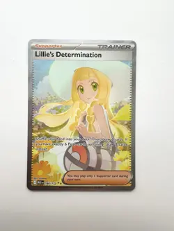 Pokemon TCG Lillie's Determination 184/132 Mega Evolution Near Mint Condition - Image 1