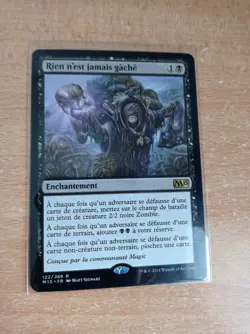 Rien n'est jamais gache - Waste Not - Magic mtg - NM FR - Image 1