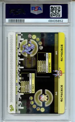 2004 Pokemon Japanese E-Battle Firered & Leafgreen #A030 Pikachu (Yellow) PSA 10 - Image 2