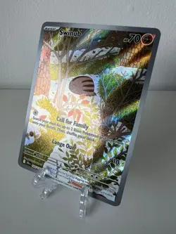 Swinub 165/159 - Illustration Rare - Journey Together - Pokemon TCG - Image 2