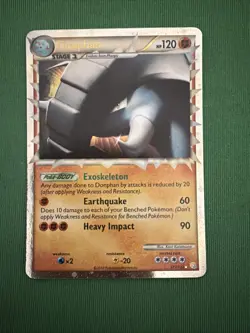Donphan [Border Holo] #107 Pokemon HeartGold & SoulSilver - Image 1