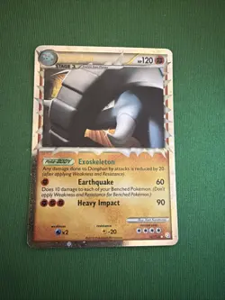 Donphan [Border Holo] #107 Pokemon HeartGold & SoulSilver - Image 2
