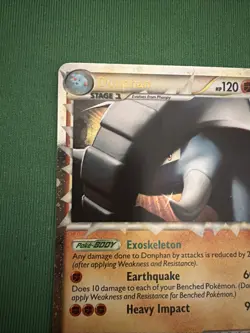 Donphan [Border Holo] #107 Pokemon HeartGold & SoulSilver - Image 4