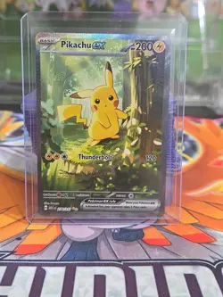 Pokemon TCG Pikachu EX “Treekachu” 276/217 Ascended Heroes NM🔥- God Pack Pull! - Image 1