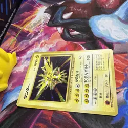 Zapdos Holo No.145 Base Set Japanese Pokemon Card LP - Image 3