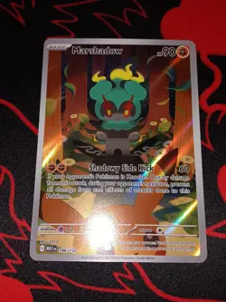 Pokemon TCG Marshadow 146/132 Mega Evolution Illustration Rare Holo NM - Image 1