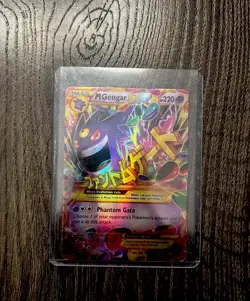 M Gengar EX 121/119 XY Phantom Forces Secret Rare Full Art Holo English 220HP - Image 1