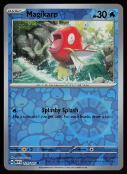 MAGIKARP 129/165 COMMON 151 POKEMON REVERSE HOLO NM/M - Image 1