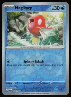 MAGIKARP 129/165 COMMON 151 POKEMON REVERSE HOLO NM/M - Image 1