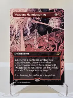 MTG Weapons Manufacturing (Borderless) - Edge of Eternities (EOE) #311 - Image 1