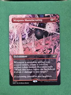 MTG Weapons Manufacturing (Borderless) - Edge of Eternities (EOE) #311 - Image 3